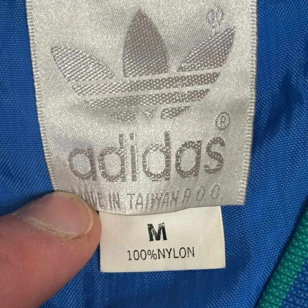 Adidas Royal Blue Windbreaker